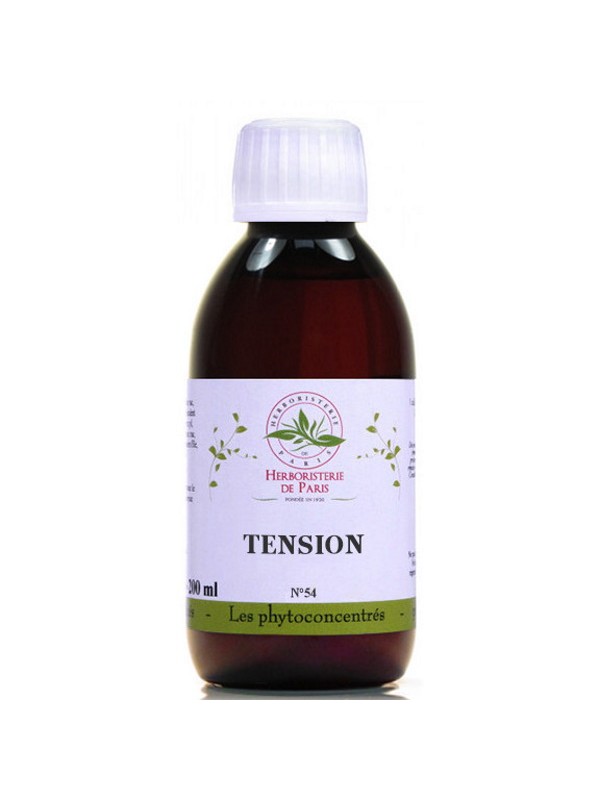 Phyto concentré Tension 200 ml Herboristerie de Paris hypertension aubépine olivier ail