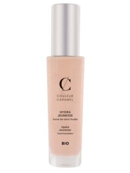 Fond de teint fluide Hydra Jeunesse No 21 -  Porcelaine 30 ml Couleur Caramel Herboristerie de Paris