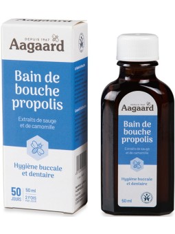 Aagaard Bain de Bouche à la Propolis 50 ml Herboristerie de paris