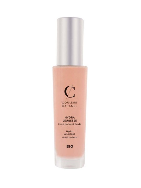Fond de teint fluide Hydra Jeunesse No 22 -  Beige rosé 30 ml Couleur Caramel Herboristerie de Paris