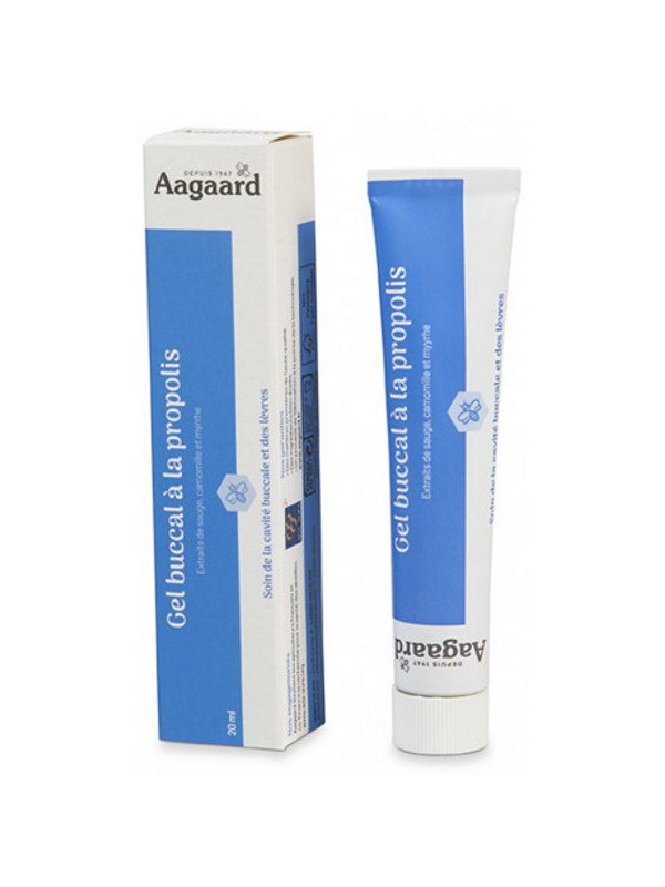 Aagaard Gel Buccal à la Propolis 20 ml pour des gencives mieux protégées Herboristerie de paris
