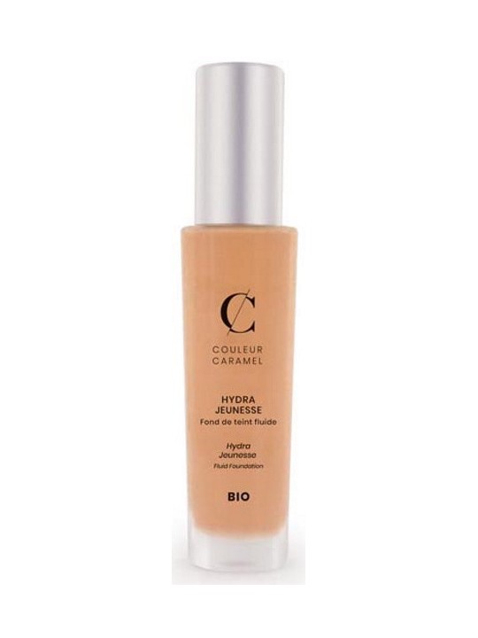 Fond de teint fluide Hydra Jeunesse No 24 -  Sable 30 ml Couleur Caramel Herboristerie de Paris
