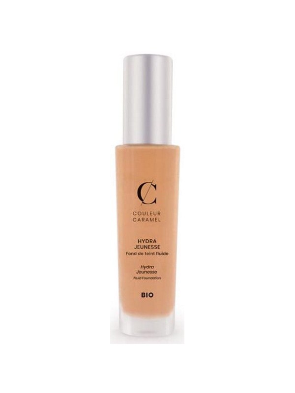 Fond de teint fluide Hydra Jeunesse No 24 -  Sable 30 ml Couleur Caramel Herboristerie de Paris