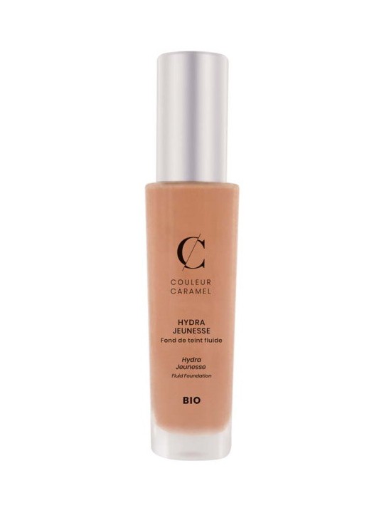 Fond de teint fluide Hydra Jeunesse No 25 -  Blond cendré 30 ml Couleur Caramel Herboristerie de Paris
