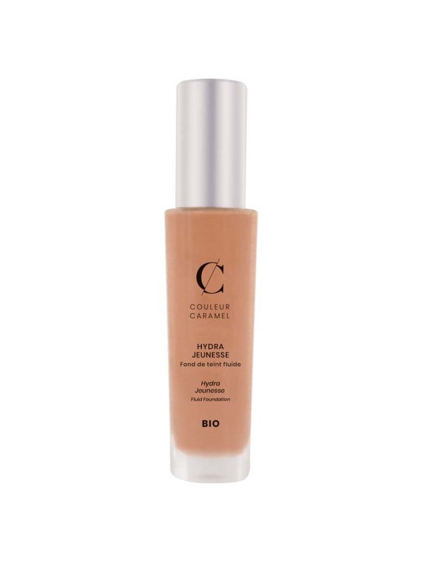 Fond de teint fluide Hydra Jeunesse No 25 -  Blond cendré 30 ml Couleur Caramel Herboristerie de Paris