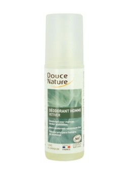 Spray Déodorant Homme au Vétiver Bio 125ml Douce Nature