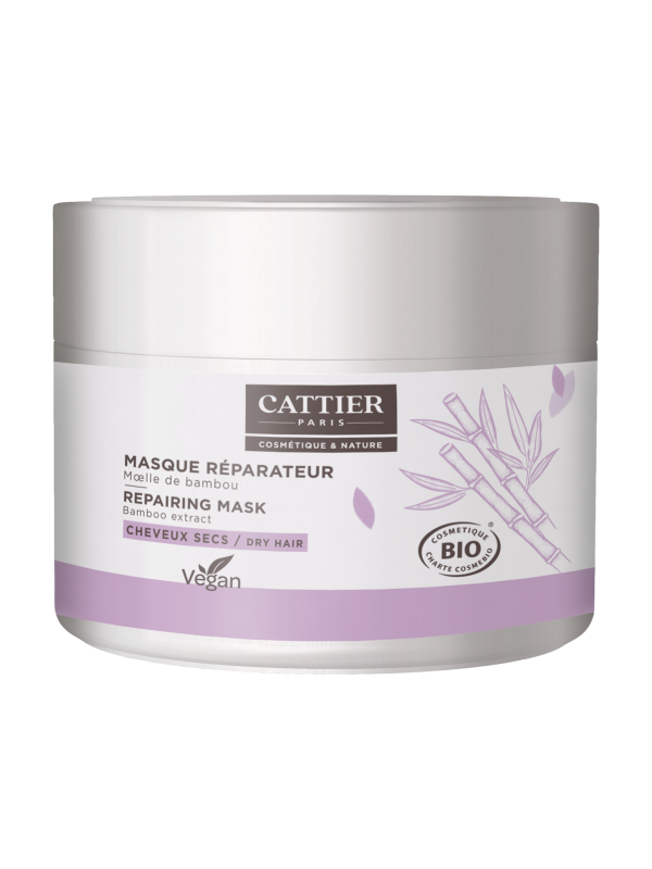 Masque capillaire réparateur 200ml Cattier brillance Herboristerie de paris