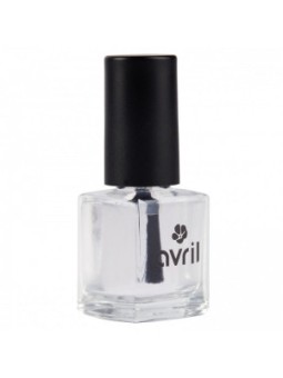 Vernis à ongles 2 en 1 base + top coat 7ml Avril cosmétique renforce les cuticules Herboristerie de paris