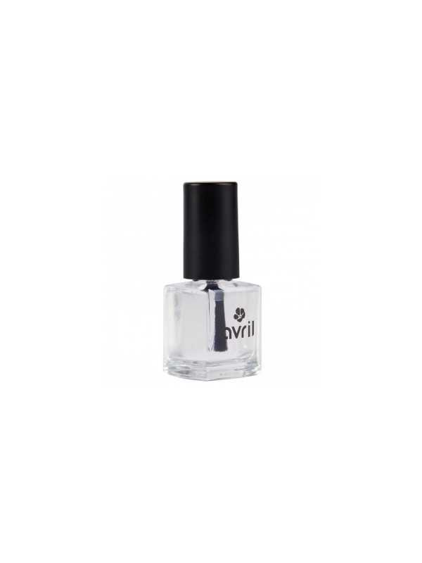 Vernis à ongles 2 en 1 base + top coat 7ml Avril cosmétique renforce les cuticules Herboristerie de paris