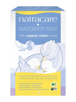 10 serviettes Post maternité Natracare