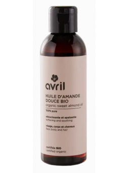 Huile d'amande douce bio 100ml Avril oméga 9 Herboristerie de paris