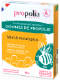Gommes de Propolis Miel Eucalyptus Sachet de 45g sous étui Propolia haleine fraiche Herboristerie de paris