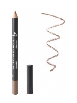 Crayon Sourcils châtain clair 1g Avril cosmétique soulignement du regard Herboristerie de paris