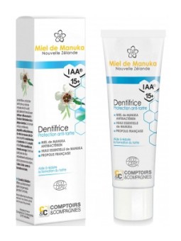 Dentifrice Anti Tartre Miel de Manuka IAA15 75ml Comptoirs Et Compagnies