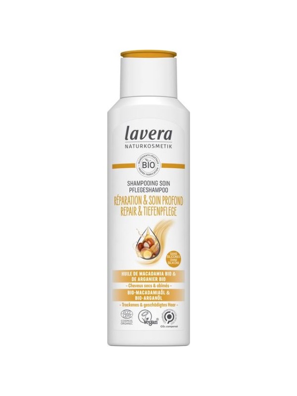 Shampoing réparateur expert et soin profond 250ml Lavera