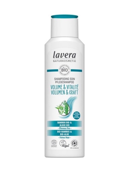 Shampoing volume et vitalité 250ml Lavera