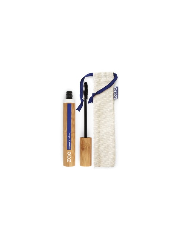 Mascara Aloé Vera 090 Noir 7ml Zao maquillage bio Herboristerie de paris