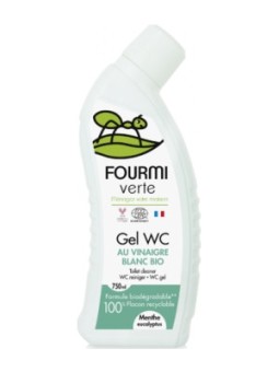 Gel WC parfum Menthe et Eucalyptus 750 ml La Fourmi Verte