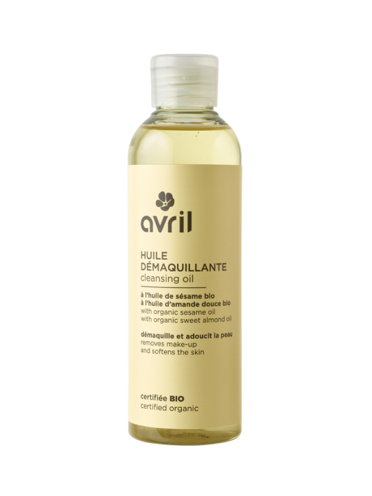 Huile Démaquillante Bio Sésame et Amande Douce 200 ml Avril