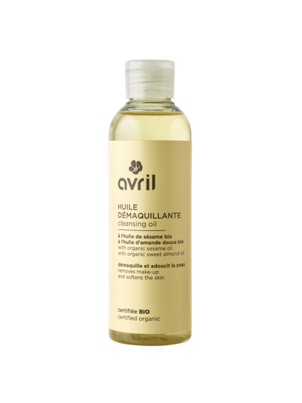 Huile Démaquillante Bio Sésame et Amande Douce 200 ml Avril