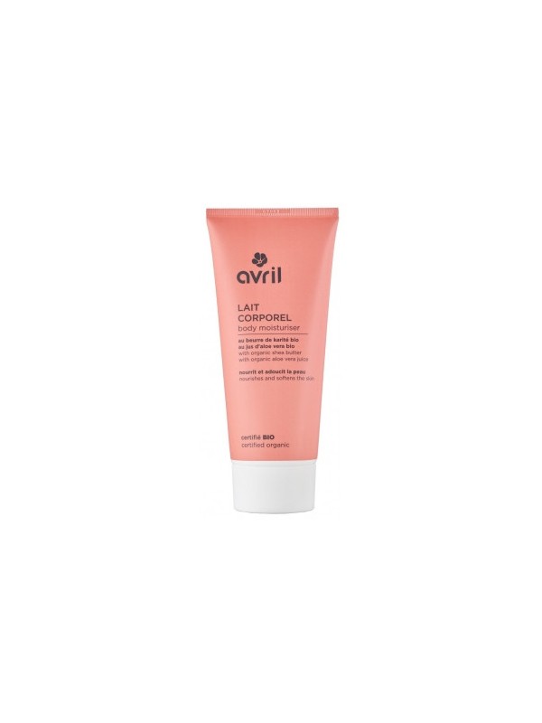 Lait Corporel certifié Bio Karité et Aloe Vera 200ml Avril beurres de karité et de cacao Herboristerie de paris