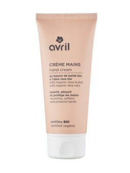 Crème mains au Beurre de Karité bio et aloe vera bio 100ml Avril