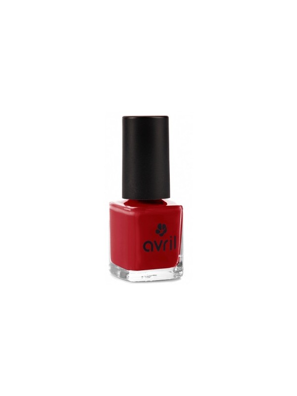 vernis à ongles Rouge Opéra No 19 7ml Avril Cosmétique rouge classique et charmant Herboristerie de paris