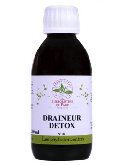 Phyto-concentré Draineur Détox 200 ml Herboristerie de Paris drainant detoxifiant