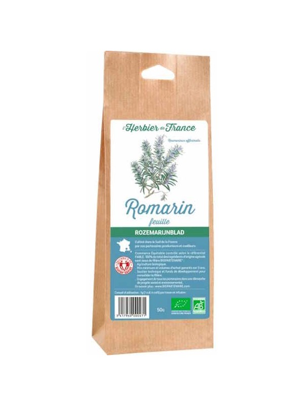 Romarin Feuilles BIO 50g Herbier De France