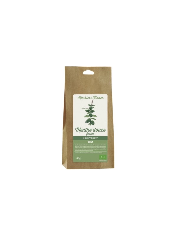 Menthe Douce Feuilles BIO 40g Herbier De France