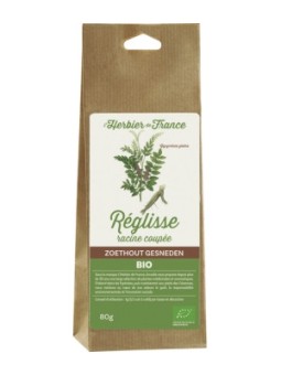 Réglisse racine coupée BIO 80g Herbier De France