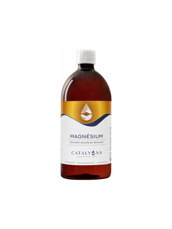 Oligo élément Magnésium Catalyons 1000 ml Catalyons anti fatigue Herboristerie de paris