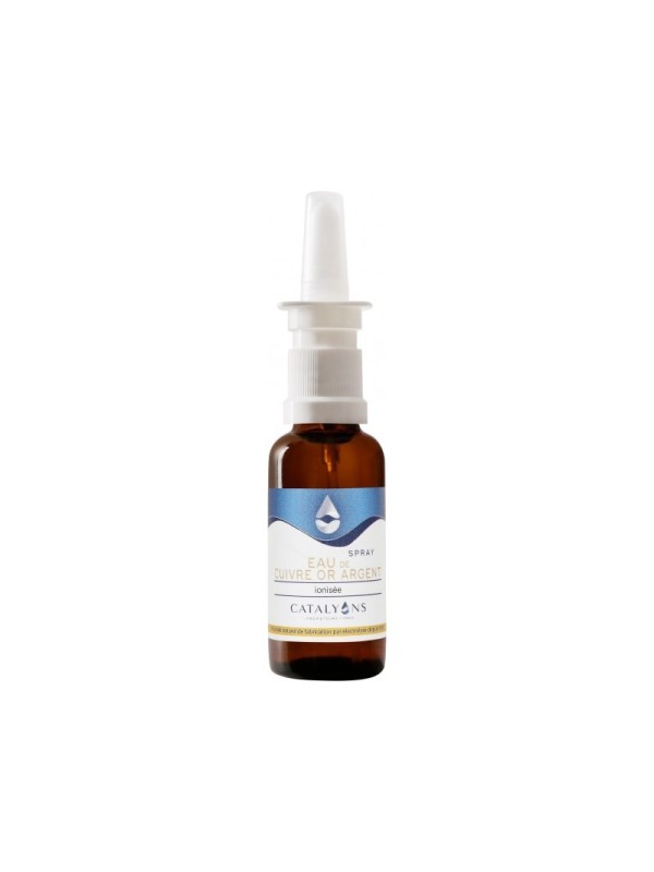 Eau d'Argent gouttes nasales 20 PPM 20ml Catalyons eau nasale Herboristerie de paris
