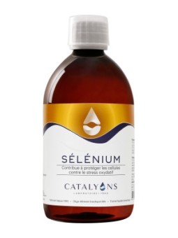 Oligo élément SELENIUM Catalyons 500 ml Catalyons défenses immunitaires contre le stress oxydatif Herboristerie de Paris