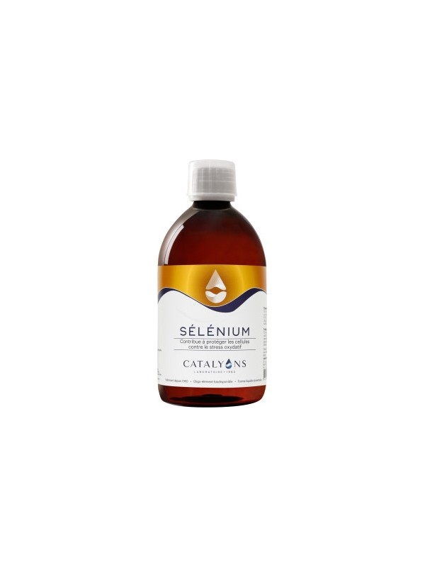 Oligo élément SELENIUM Catalyons 500 ml Catalyons défenses immunitaires contre le stress oxydatif Herboristerie de Paris