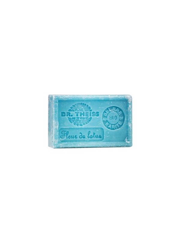 Savon de Marseille à la Fleur de Lotus enrichi en Beurre de Karité 125g Dr.Theiss