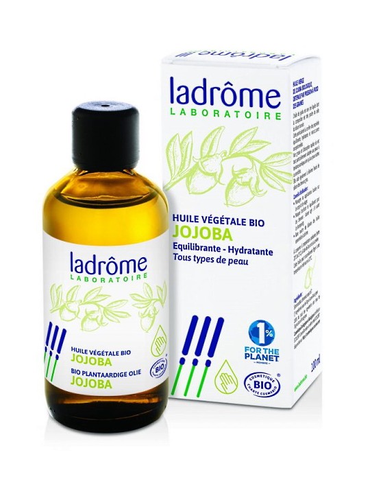 Huile végétale de Jojoba Bio 100ml Ladrome