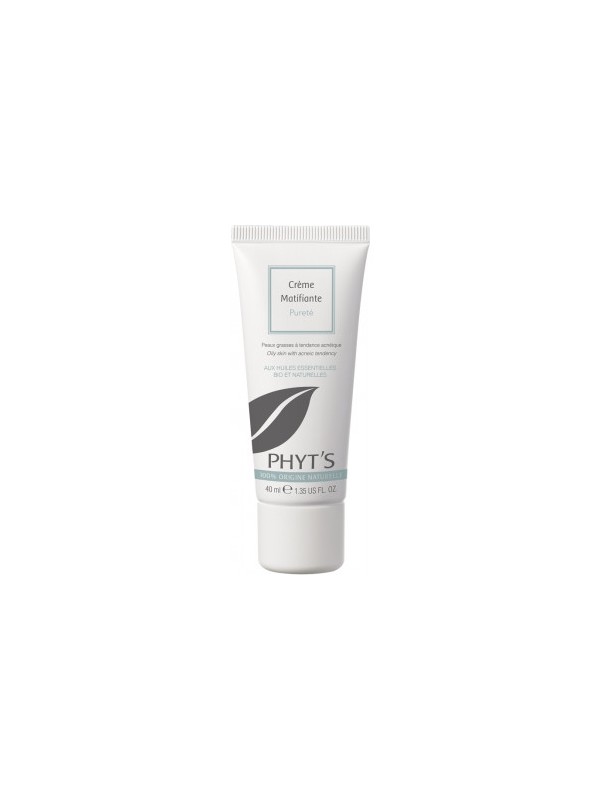 Crème matifiante pureté AROMACLEAR 40ml Phyts Herboristerie de paris