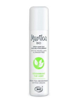Déodorant spray Thé vert 75ml Marilou Bio