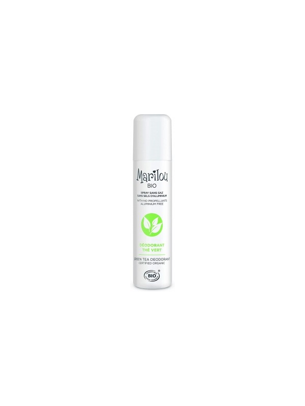Déodorant spray Thé vert 75ml Marilou Bio