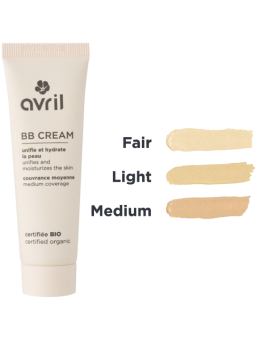 BB Cream light 30ml Avril Cosmétique bb cream nude Herboristerie de paris