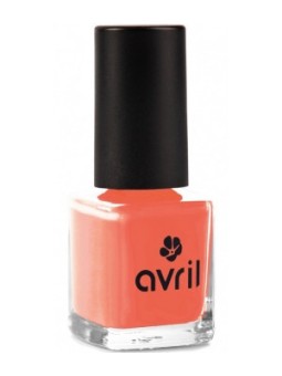 Vernis à ongles Corail 7ml Avril cosmétique teinte fraiche et tendance Herboristerie de paris