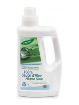 Lessive liquide gel Ultra Concentrée 100% Savon d'Alep 1L Alepia