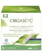 Tampon super avec applicateur compact Boîte de 16 Organyc