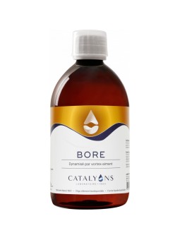Bore ionisé 500 ml Catalyons acide borique Herboristerie de paris