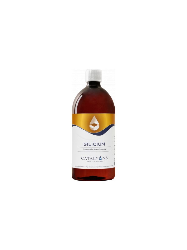 Oligo élément Silicium 1000 ml Catalyons silicium organique Herboristerie de paris