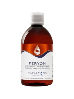 Feryon 500 ml Catalyons molybdène, cuivre et fer contribue à réduire la fatigue