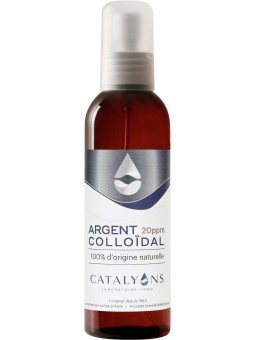 Oligo élément ARGENT colloïdal 20 ppm Catalyons Spray pulvérisateur 150ml Catalyons