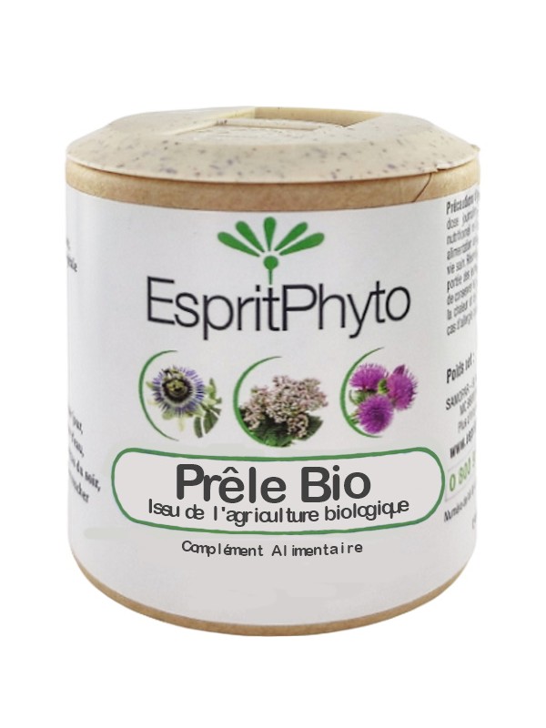 Prêle bio 90 gelules Esprit phyto articulaire et urinaire Herboristerie de paris