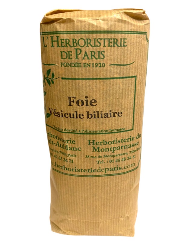 Tisane Foie Vésicule Biliaire 130 gr Herboristerie de Paris fonction hépatique et digestive